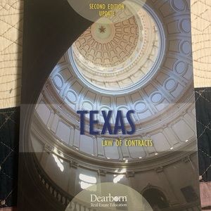 Texas Law of Contracts Textbook